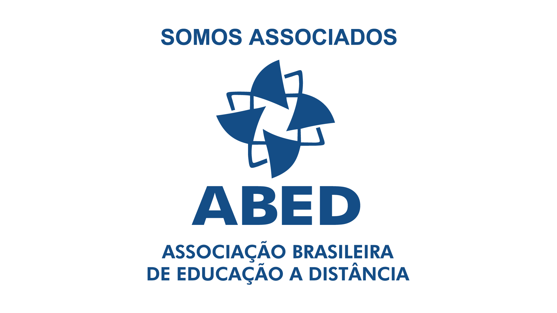 Logotipo SOMOS ASSOCIADOS ABED - Azul